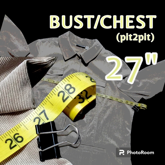 Croft & Barrow Women’s 2XL Tan Corduroy Lightweight Jacket - Picture 3 of 16